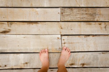 Ayak ve bacaklar yukarıda da görüleceği.