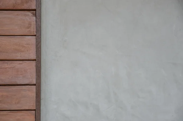 Ahşap ve beton doku arka plan — Stok fotoğraf