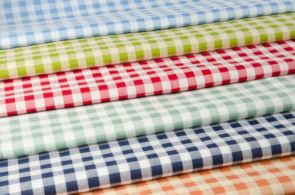 Multi-colored kitchen towels — Stock Photo, Image