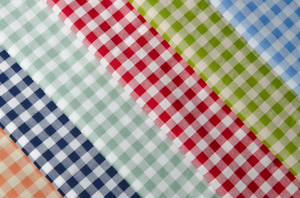 Multi-colored kitchen towels — Stock Photo, Image