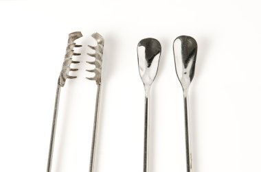 bitki doku laboratuvar cihazları üzerinde beyaz backg topluluğu