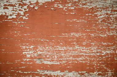 Eski ahşap masa üzerinde kırık yüzey