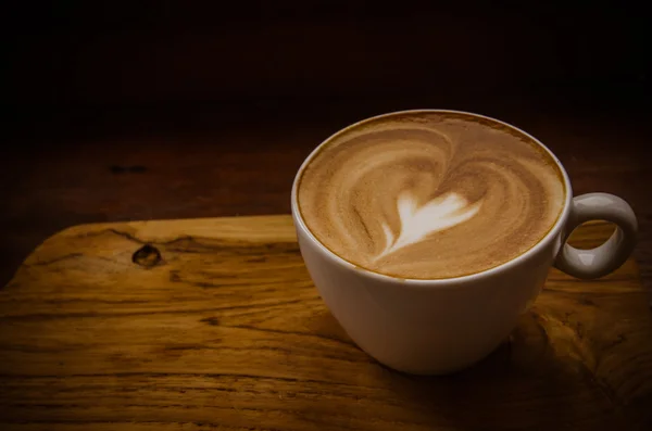 Чашка кофе с капучино. — стоковое фото