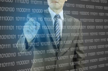 Dijital kod adlı işadamı işaretleme kalemi