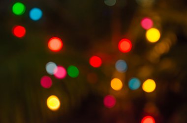 arka plan renkli bokeh daireler. 