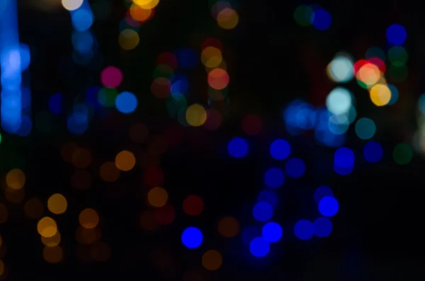 Pozadí abstraktní barevné bokeh kruhy. — Stock fotografie