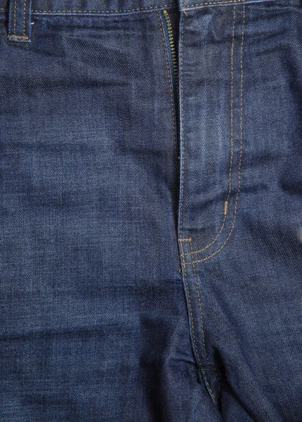 Slitna blå denim jeans konsistens — Stockfoto