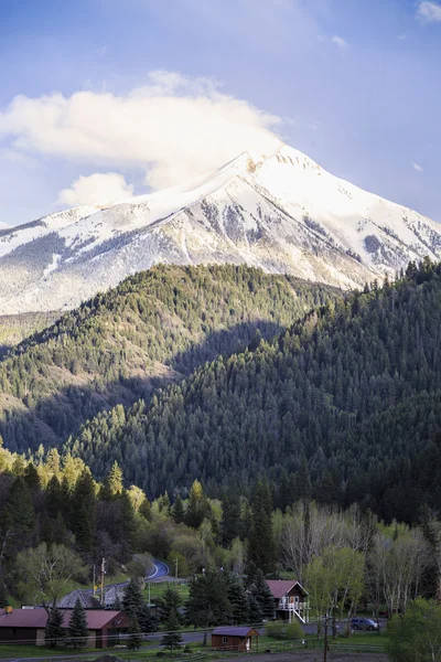 Hermosa naturaleza cerca de la famosa Aspen, Colorado — Foto de Stock