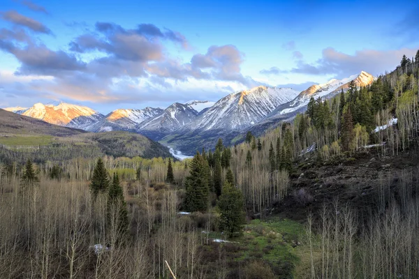 Krásná příroda v blízkosti slavné Aspen, Colorado — Stock fotografie