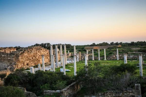 キプロスにあるサラミス島の古代都市. — ストック写真