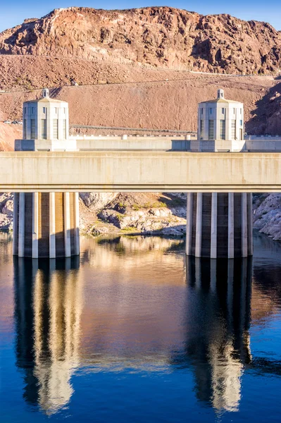 フーバー ・ ダム、ネバダをという名前の水力発電所 — ストック写真