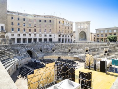 Antik amfitiyatro Lecce, İtalya