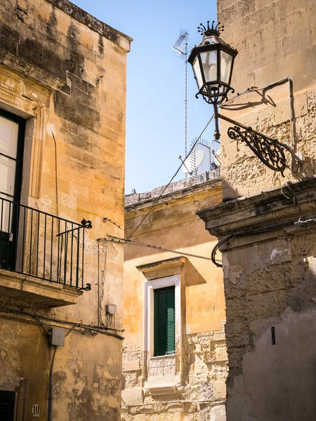 Charmante straten van Lecce, Italië — Stockfoto