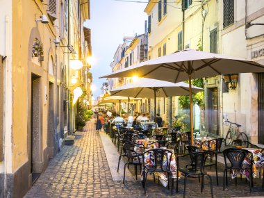 Şehir hayatı ayında Castel Gandolfo, Papa'nın yaz ikamet, İtalya