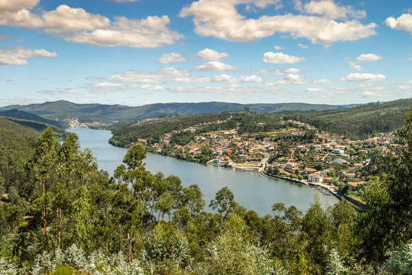 Hermosos Paisajes Del Valle Del Río Duero Región Oporto Portugal —  Fotos de Stock