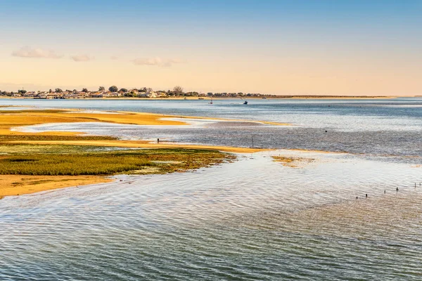 Wunderschöne Landschaft Des Ria Formosa Naturparks Mit Der Insel Armona — Stockfoto