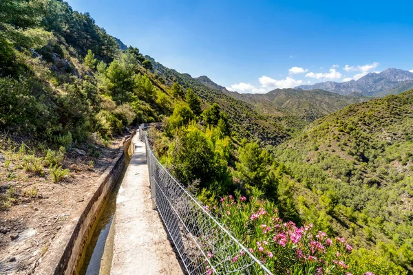 Wandelgebied Genaamd Aceguia Lizar Natuurpark Tejada Andalusië Spanje — Stockfoto