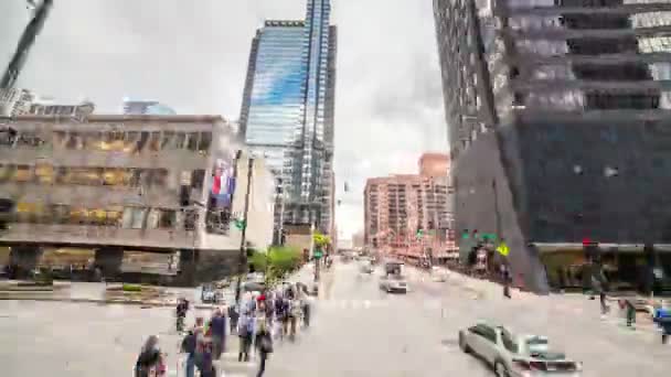 Driving through Chicago, IL, USA — Stock Video