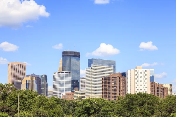 Grattacieli di Minneapolis, Minnesota . — Foto Stock