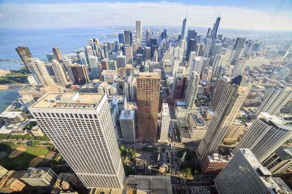 Beautiful skyline of Chicago, Illinois. — Stock Photo, Image