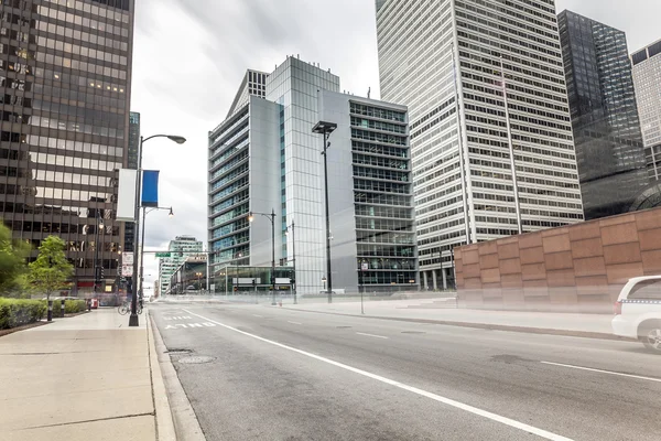 Ulica w Chicago, Illinois, Stany Zjednoczone Ameryki — Zdjęcie stockowe