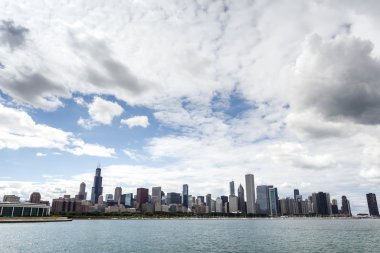 Chicago manzarası, Illinois.