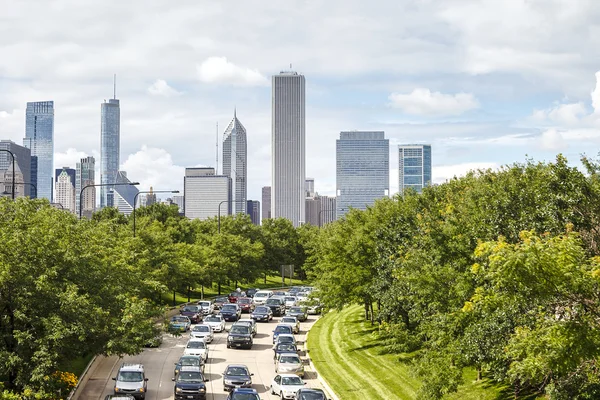 Tornando da Chicago — Foto Stock