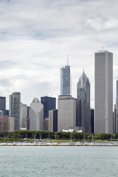 Linha do horizonte de Chicago, Illinois . — Fotografia de Stock