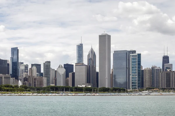 Linha do horizonte de Chicago, Illinois . — Fotografia de Stock