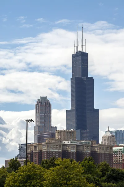 Πύργος αγκραφών στο Σικάγο, Ιλλινόις — Φωτογραφία Αρχείου