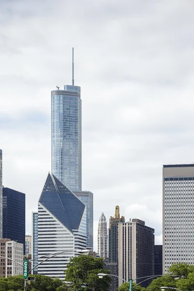 Pencakar langit di Chicago, Illinois, Amerika Serikat — Stok Foto