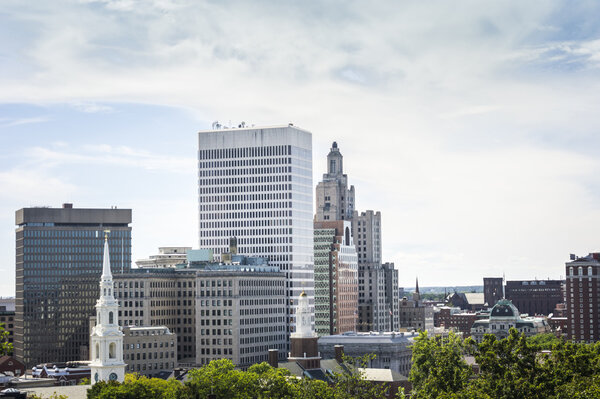 Downtown of East Providence, Rhode Island