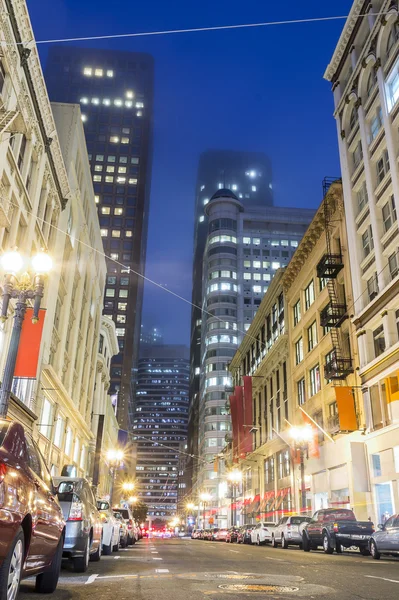 Street of San Francisco, Califórnia, EUA — Fotografia de Stock