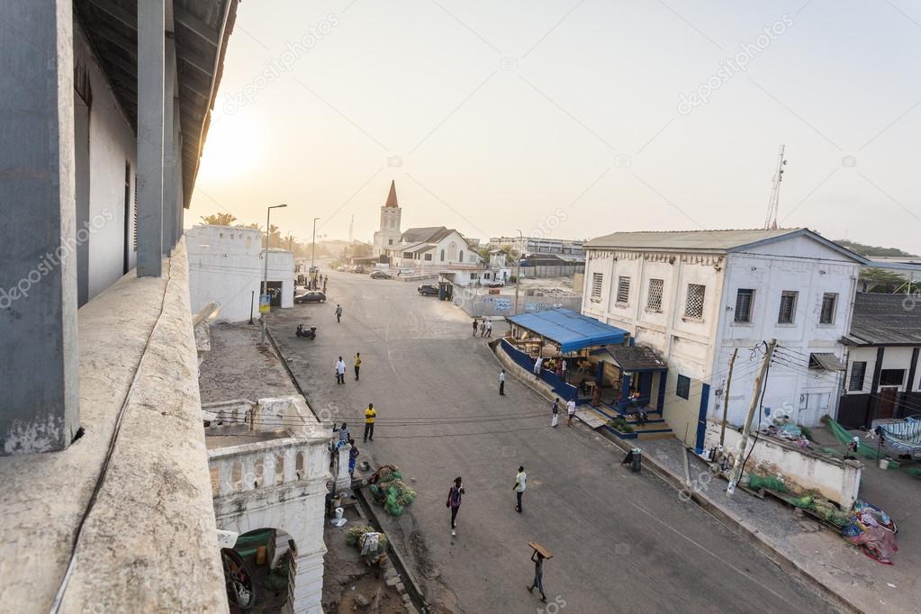 Cape Coast Cityscape, Ghana