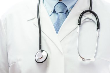 Tıbbi simge - doktor stetoskop ile