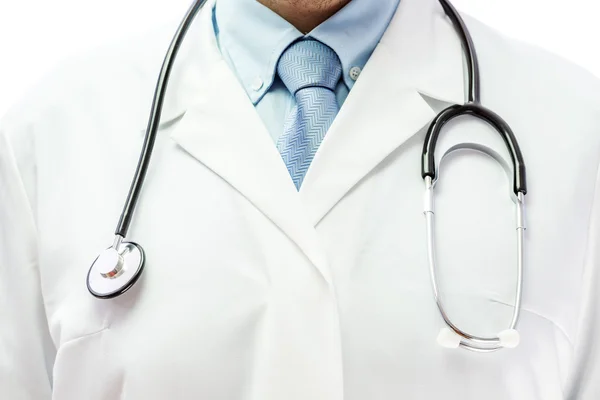 Medical symbol - Doctor with stethoscope — Stock Photo, Image