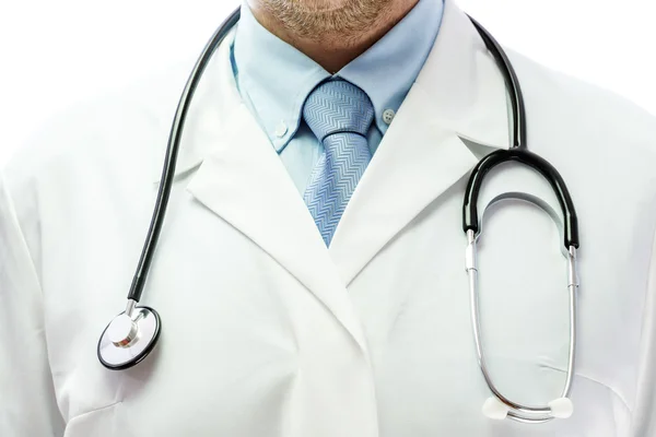 Medische symbool - arts met een stethoscoop — Stockfoto