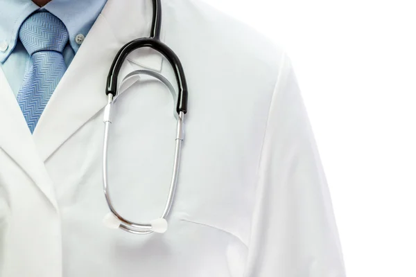 Medicinsk symbol - läkare med stetoskop — Stockfoto