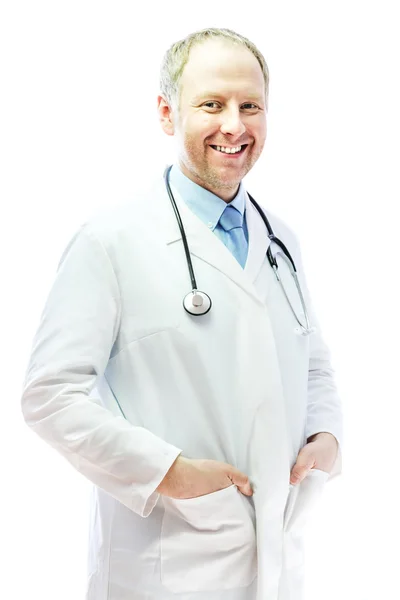 Doctor with stethoscope — Stock Photo, Image