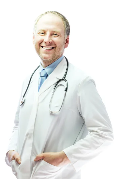 Doctor with stethoscope — Stock Photo, Image