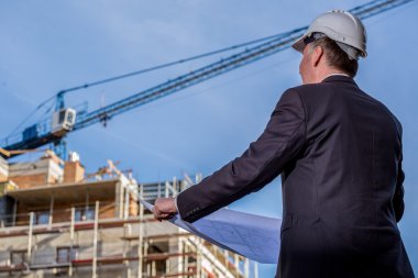 Planları ile İnşaat Müdürü