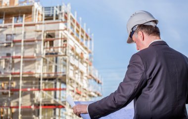 Planları ile İnşaat Müdürü