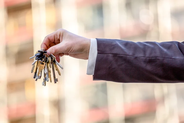 Massa nycklar till din nya lägenhet — Stockfoto
