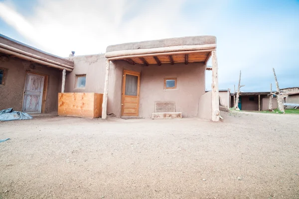 Taos Puebloremarkable ejemplo de un tipo tradicional de arco — Foto de Stock