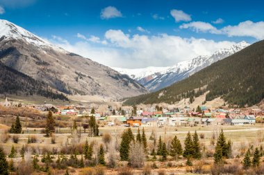Silverton Panorama, Colorado, ABD 