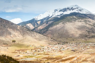 Silverton Panorama, Colorado, ABD 