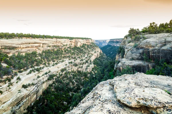 Cliff lakások Mesa Verde Nemzeti Park, Co, Amerikai Egyesült Államok — Stock Fotó