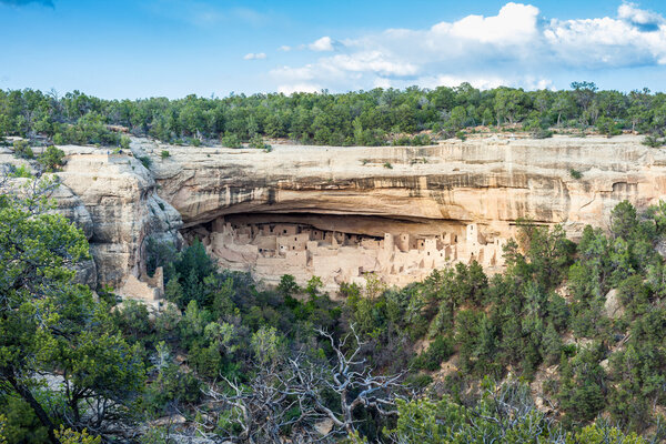 Cliff dwellings in Mesa Verde National Parks, CO, USA