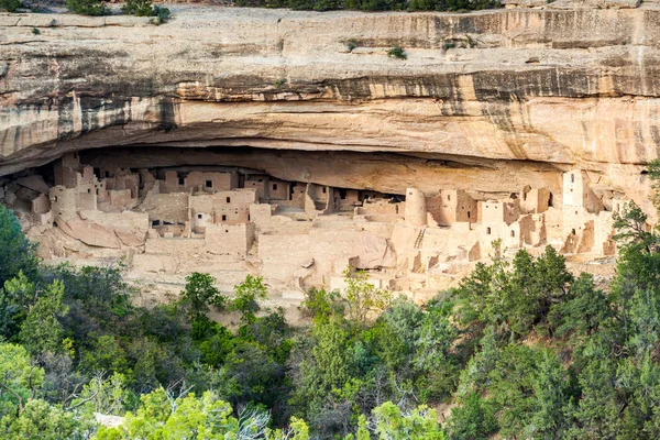 Cliff lakások Mesa Verde Nemzeti Park, Co, Amerikai Egyesült Államok — Stock Fotó