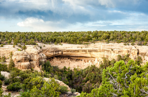 Cliff dwellings in Mesa Verde National Parks, CO, USA